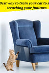 2Pcs Cat Scratch Sofa Protection Pads Self-Adhesive Pet Furniture Protectors Cover Anti-Cat Scratch Couch Guard Pads Stickers
