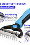 Professional Pet Deshedding Brush Dog Hair Remover Pet Fur Knot Cutter Puppy Cat Comb Brushes Dogs Grooming Shedding Supplies