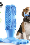 Dog Teeth Grinding Toy Dog Chew Toys Puppy High Tensile Silicone Pet Molar Bromopnea Teeth Cleaning Tool Interactive Toothbrush