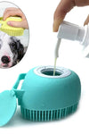 Bathroom Puppy Big Dog Cat Bath Massage Gloves Brush Soft Safety Silicone Pet Accessories for Dogs Cats Tools Mascotas Products