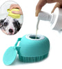 Bathroom Puppy Big Dog Cat Bath Massage Gloves Brush Soft Safety Silicone Pet Accessories for Dogs Cats Tools Mascotas Products