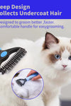 Professional Pet Deshedding Brush Dog Hair Remover Pet Fur Knot Cutter Puppy Cat Comb Brushes Dogs Grooming Shedding Supplies