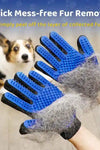 NONOR Rubber Pet Bath Brush Protection Silicone Cat Comb Glove Massage Grooming Dogs Cats Supplies
